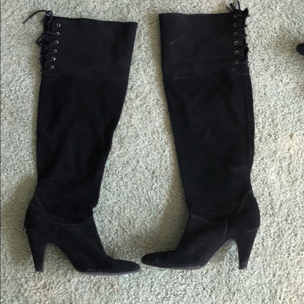 Steve Madden Over The Knee Suede Boots